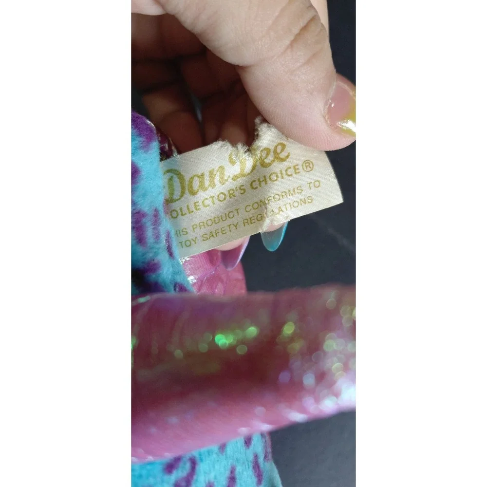 90/00s Collectible whimsical sea creature plushie Dan Dee 12